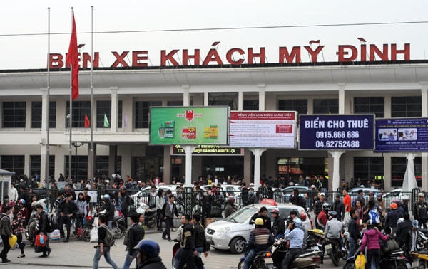 Bến xe Mỹ Đình, Hà Nội.