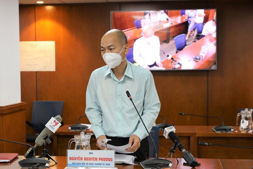 Ông Nguyễn Nguyên Phương, Phó Giám đốc Sở Công thương TP HCM.