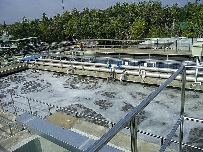 Nhiều cụm công nghiệp trên địa bàn Thủ đô còn thiếu hệ thống xử lý nước thải.