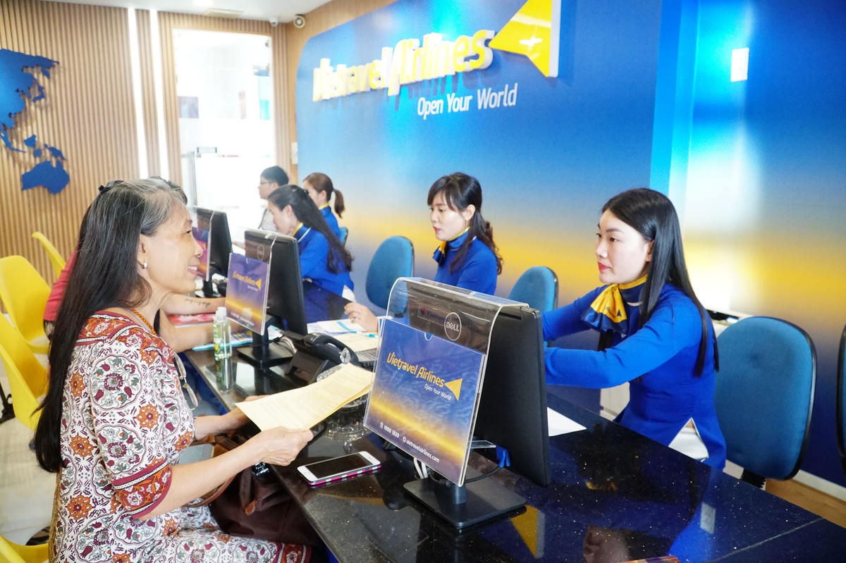 Vietravel Airlines chính thức khai trương Hệ thống Phòng vé chính hãng