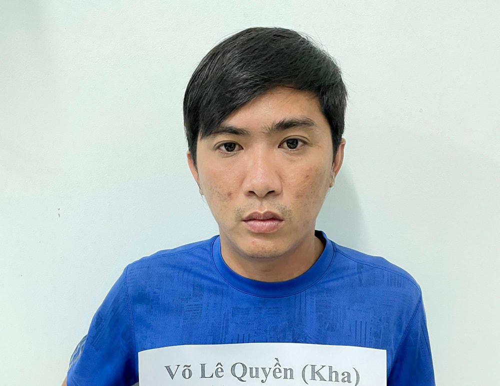 Đối tượng Võ Lê Quyền.