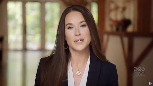 Ashley Biden trong đoạn video vận động tranh cử cho cha. Ảnh: Youtube.  