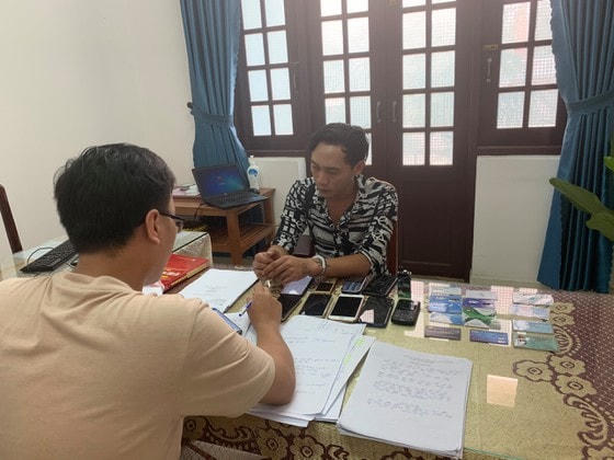 Đối tượng Nguyễn Văn Phúc  tại cơ quan Công an