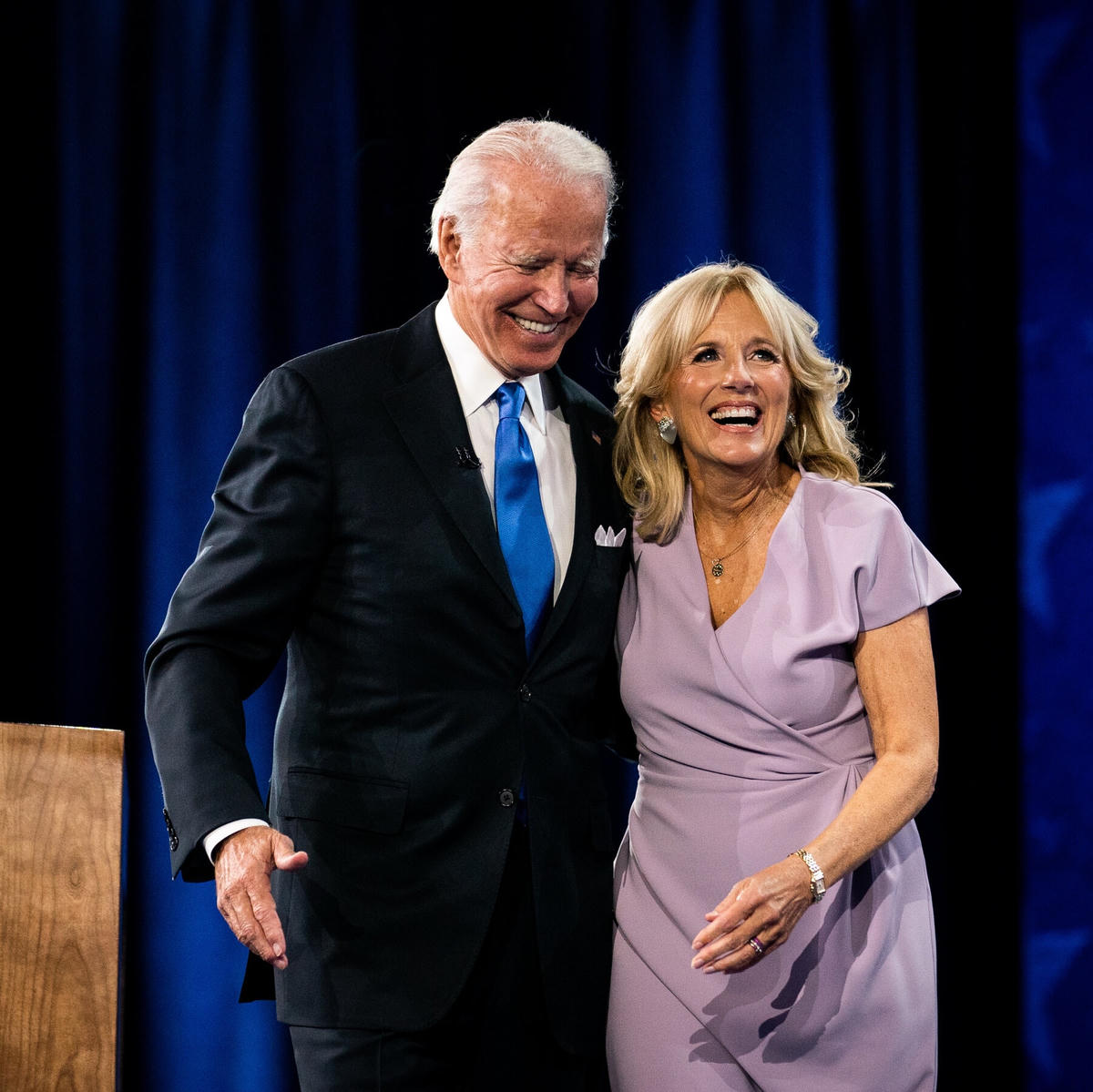 Vợ chồng ông Joe Biden.