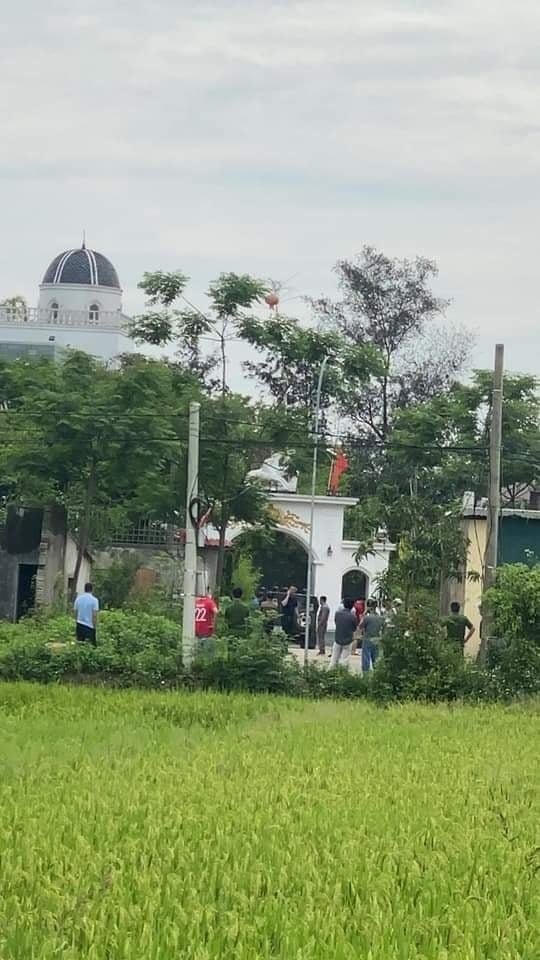 Hiện trường vụ việc.