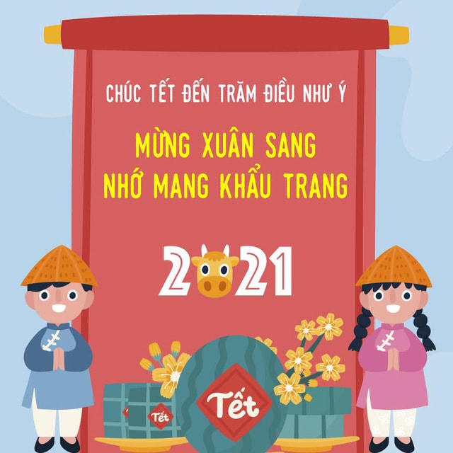 Tết khẩu trang - Tết an toàn.