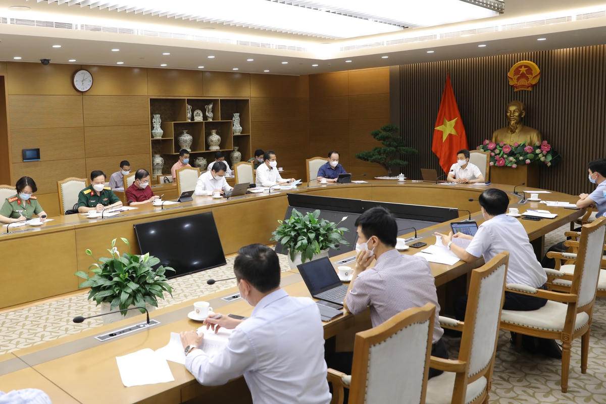 Quang cảnh cuộc họp. Ảnh: VGP.