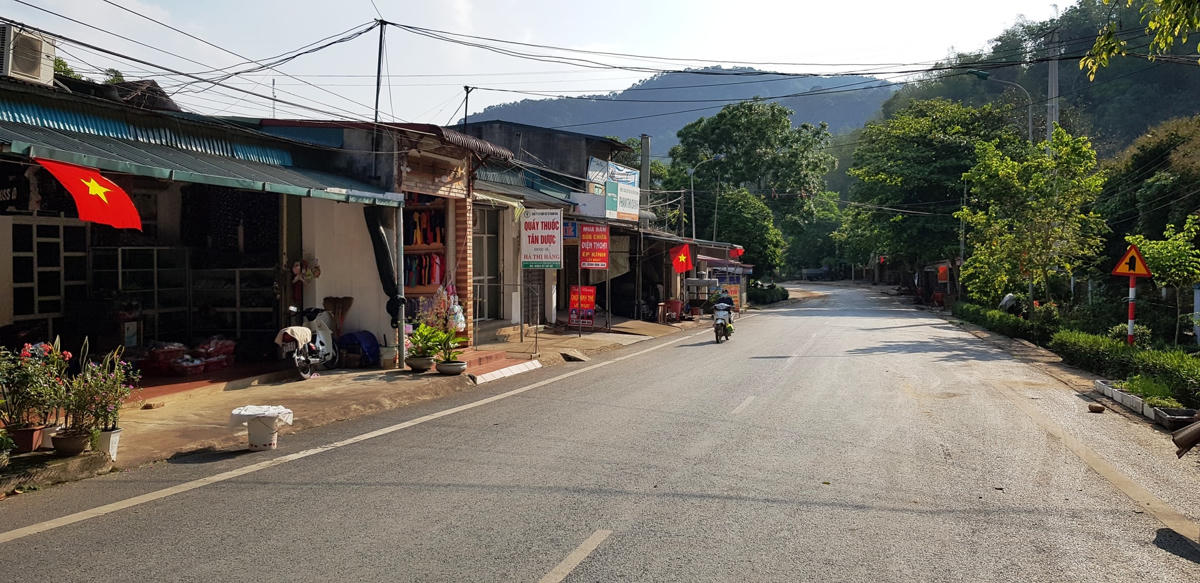Góc bình yên tại Cửa khẩu quốc tế Na Mèo.