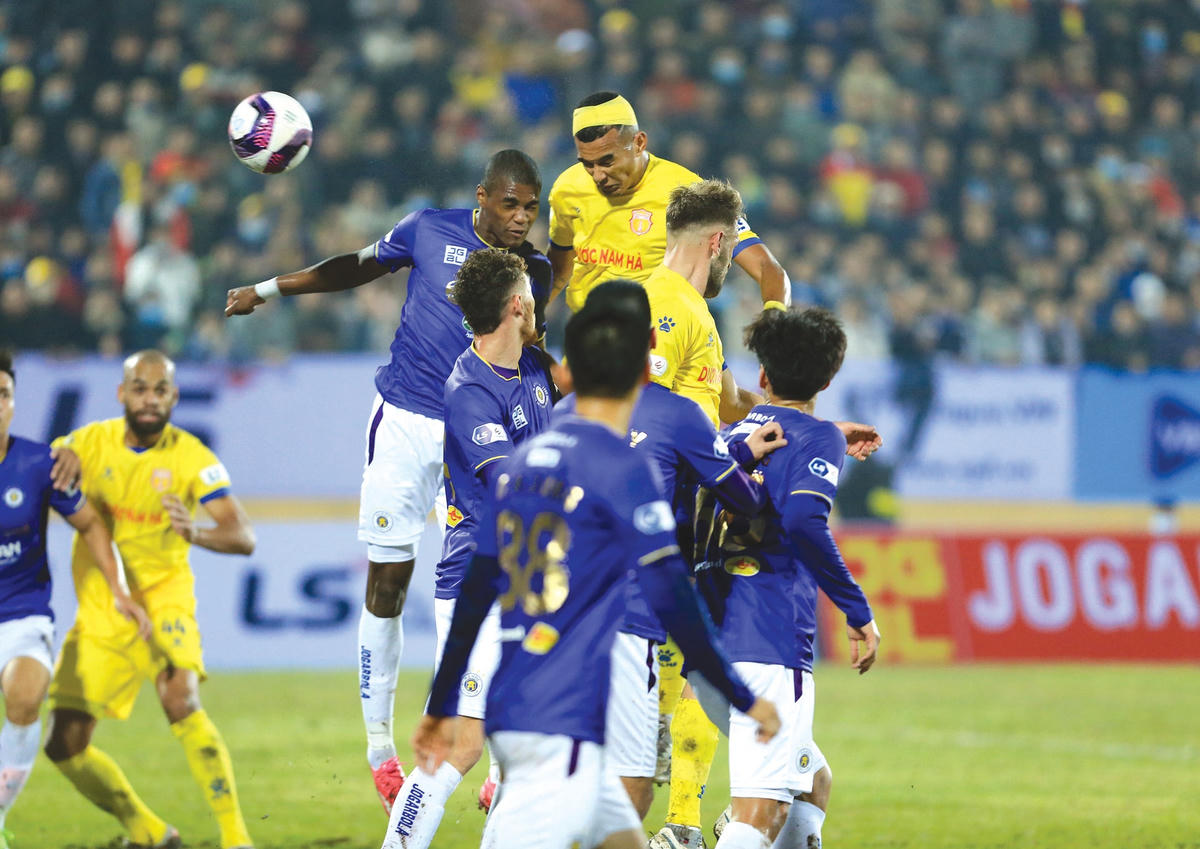 V.League diễn ra thành công trong bối cảnh nhiều giải đấu lớn trên thế giới nơm nớp vì dịch Covid-19.  