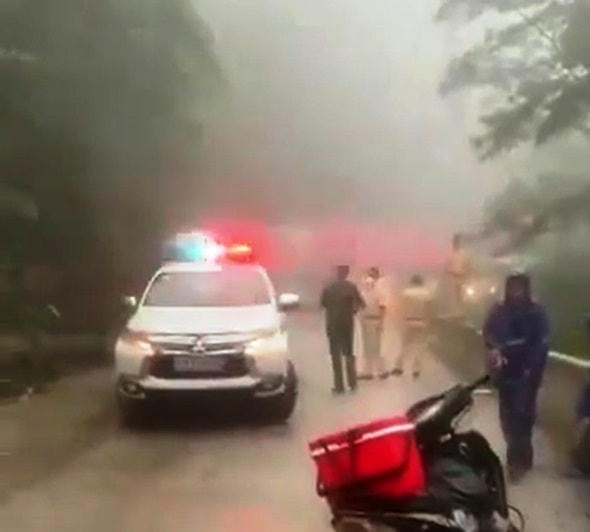 Giao thông ách tắc.