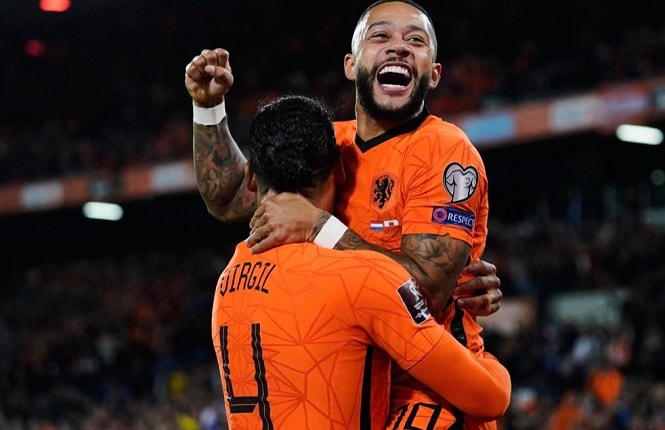 Depay lập “mưa” kỷ lục sau chiến thắng đậm 6-0 của Hà Lan.