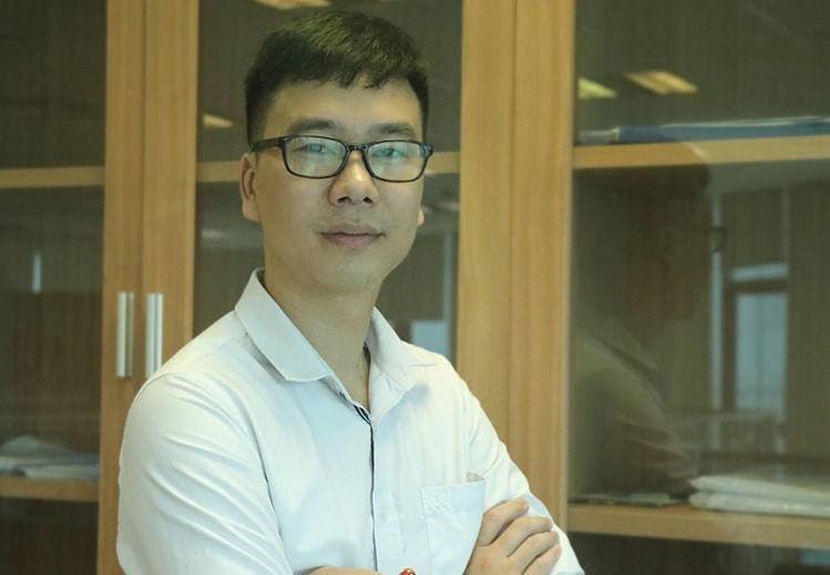 TS Minh là nhà khoa học trẻ Việt Nam đầu tiên nhận giải thưởng nghiên cứu của Tổ chức Khí tượng Thế Giới WMO. Ảnh: NX.  