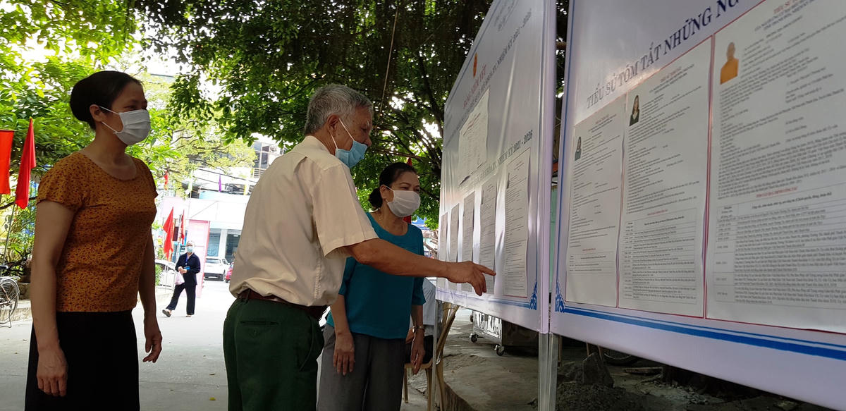 Nghiên cứu kỹ tiểu sử, chương trình hành động của các ứng cử viên đưa ra lựa chọn sáng suốt nhất.