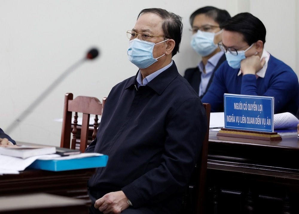 Ông Nguyễn Văn Hiến tại phiên toà