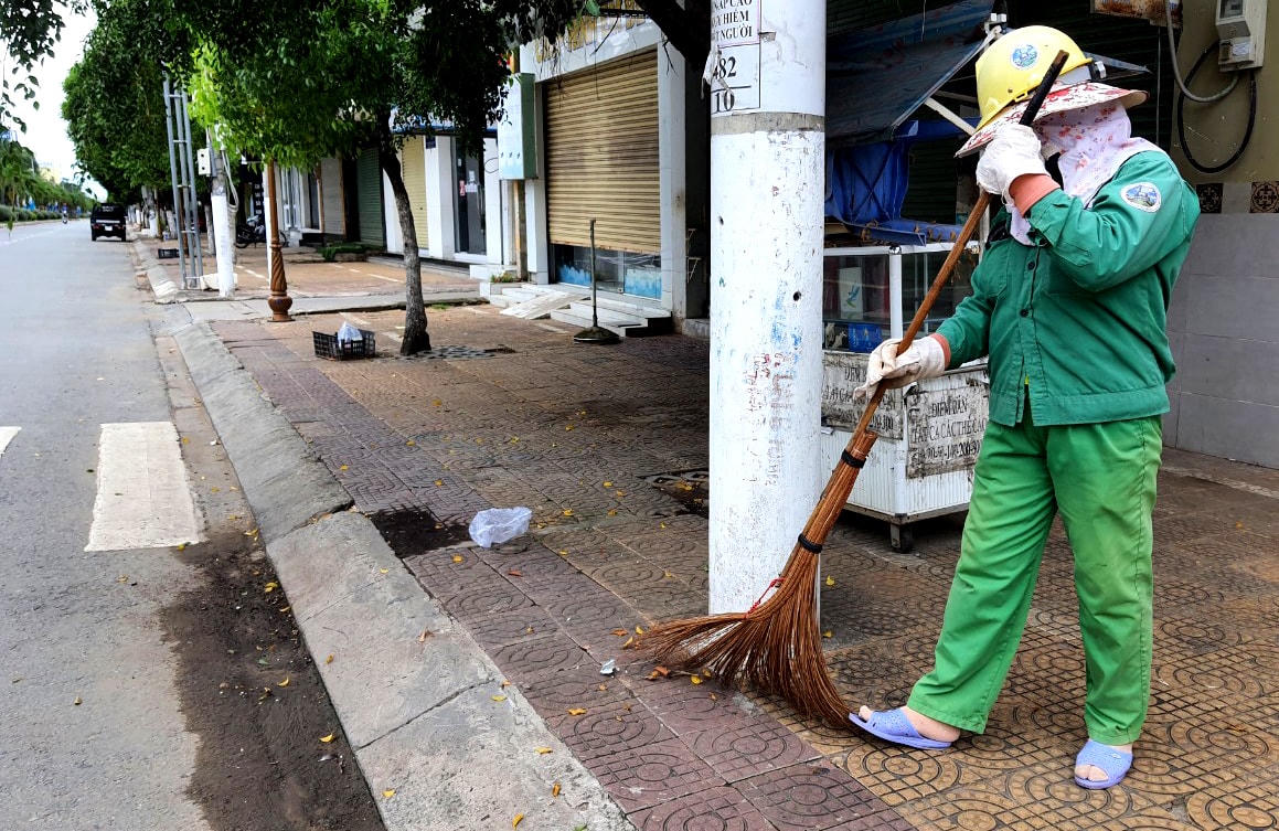 TP Bạc Liêu vắng lặng trong những ngày phong toả, cách ly y tế