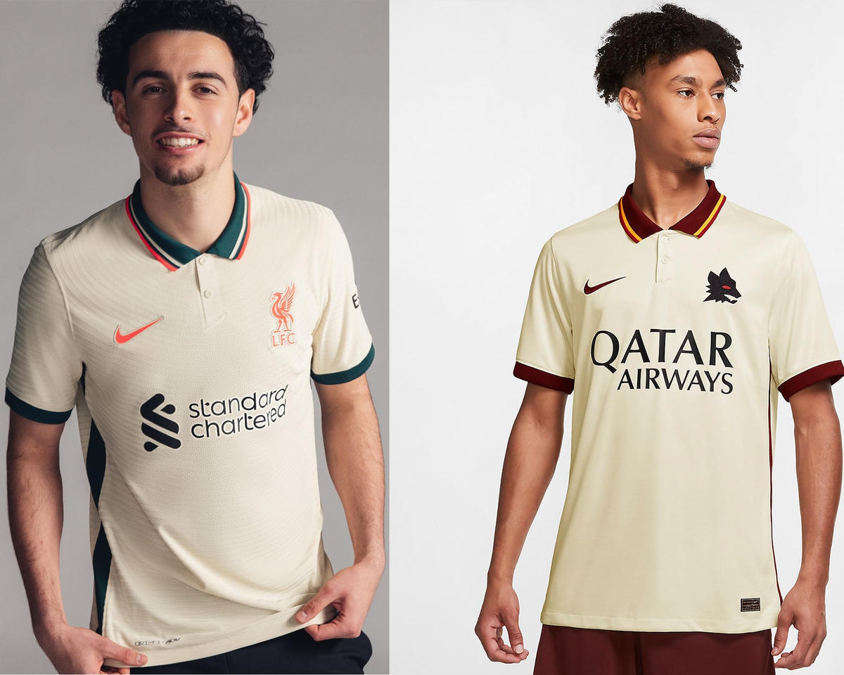 Áo sân khách Liverpool mùa giải năm nay.