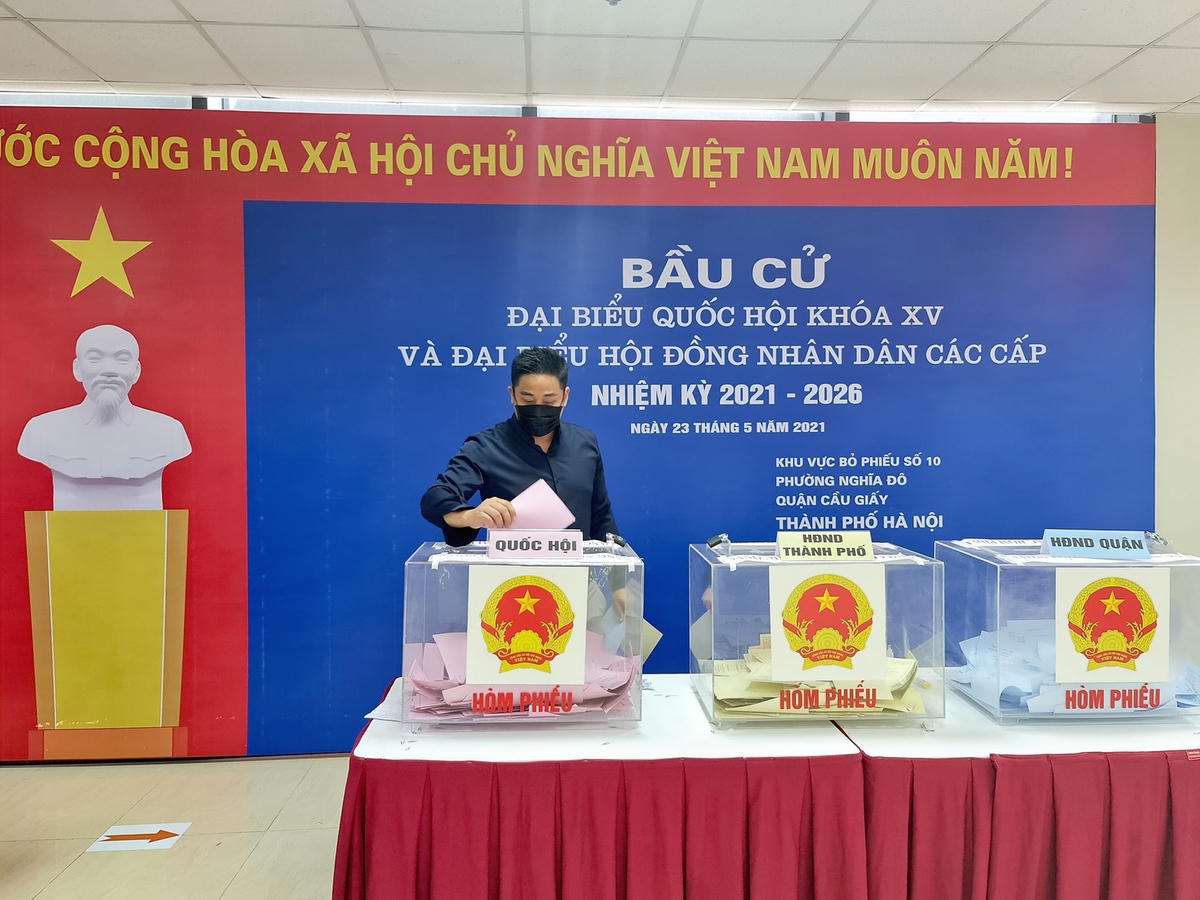 Diễn viên Minh Tiệp.