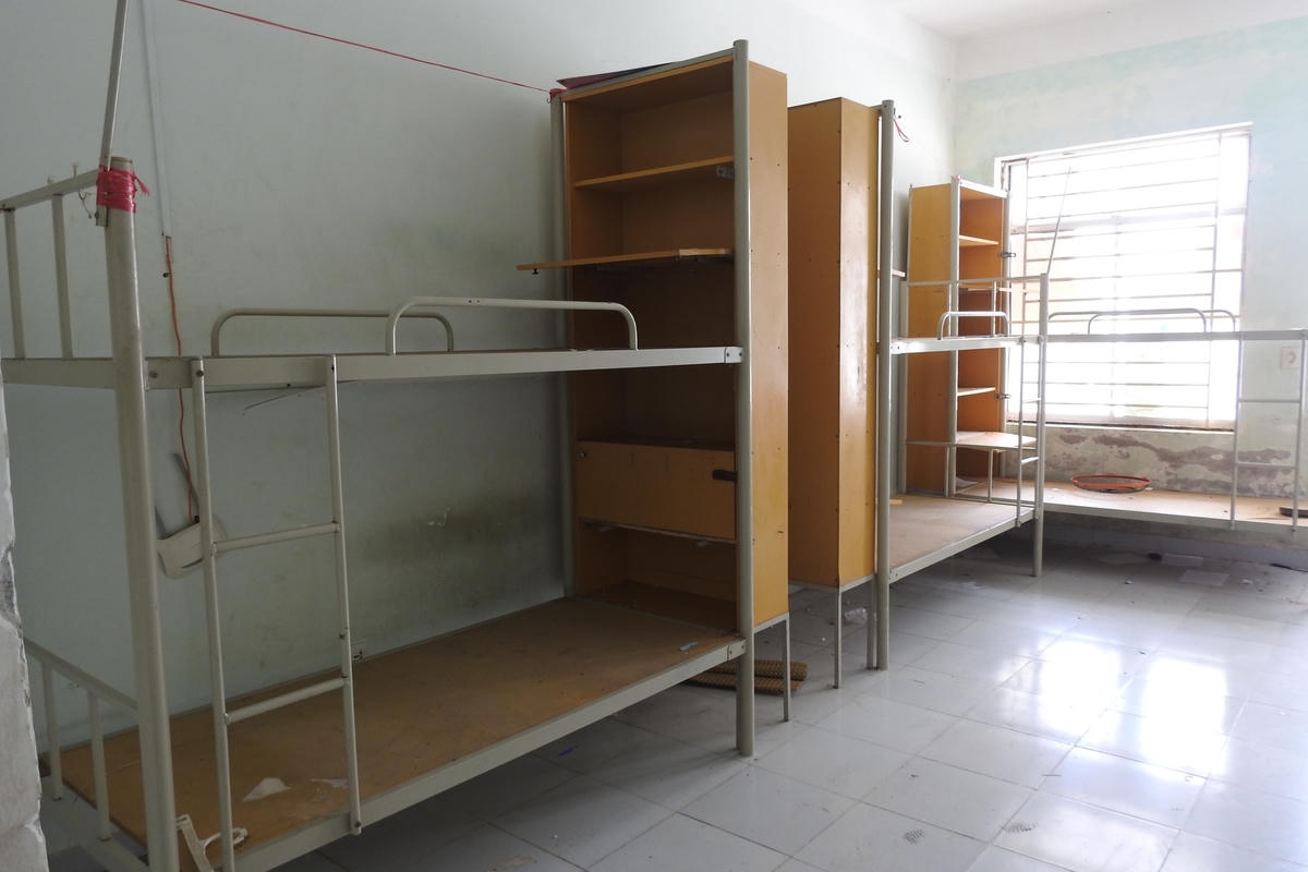 Các phòng ở sinh viên được dọ dẹp sạch sẽ. Ảnh Bình Nguyên