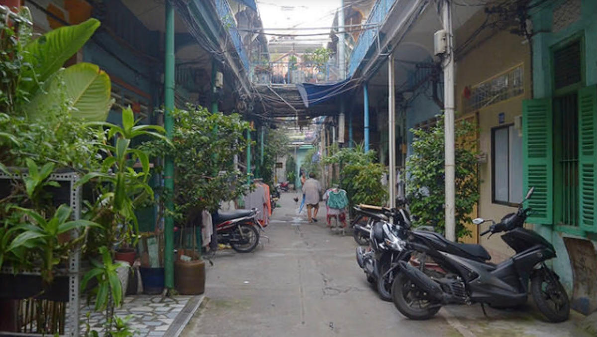 Hẻm ngày giãn cách