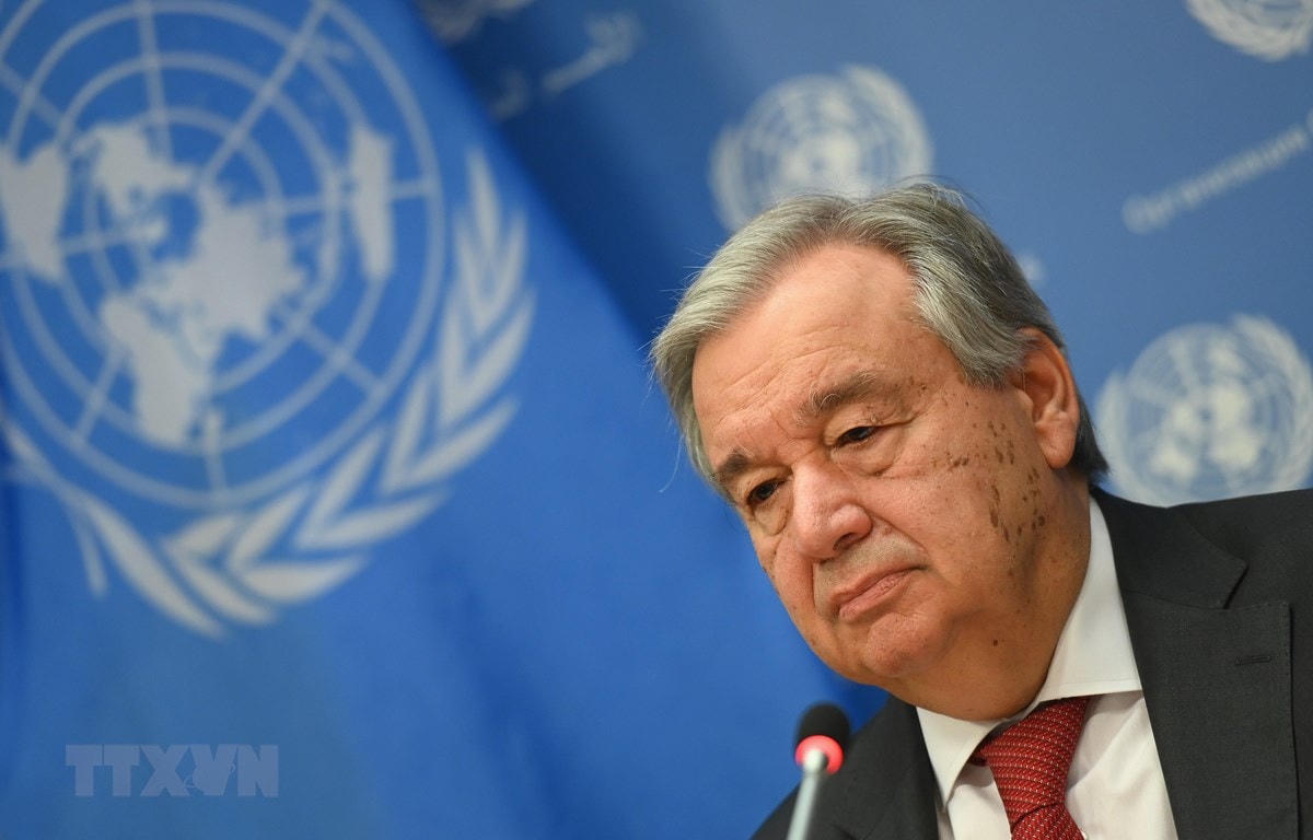 Tổng Thư ký LHQ Antonio Guterres.