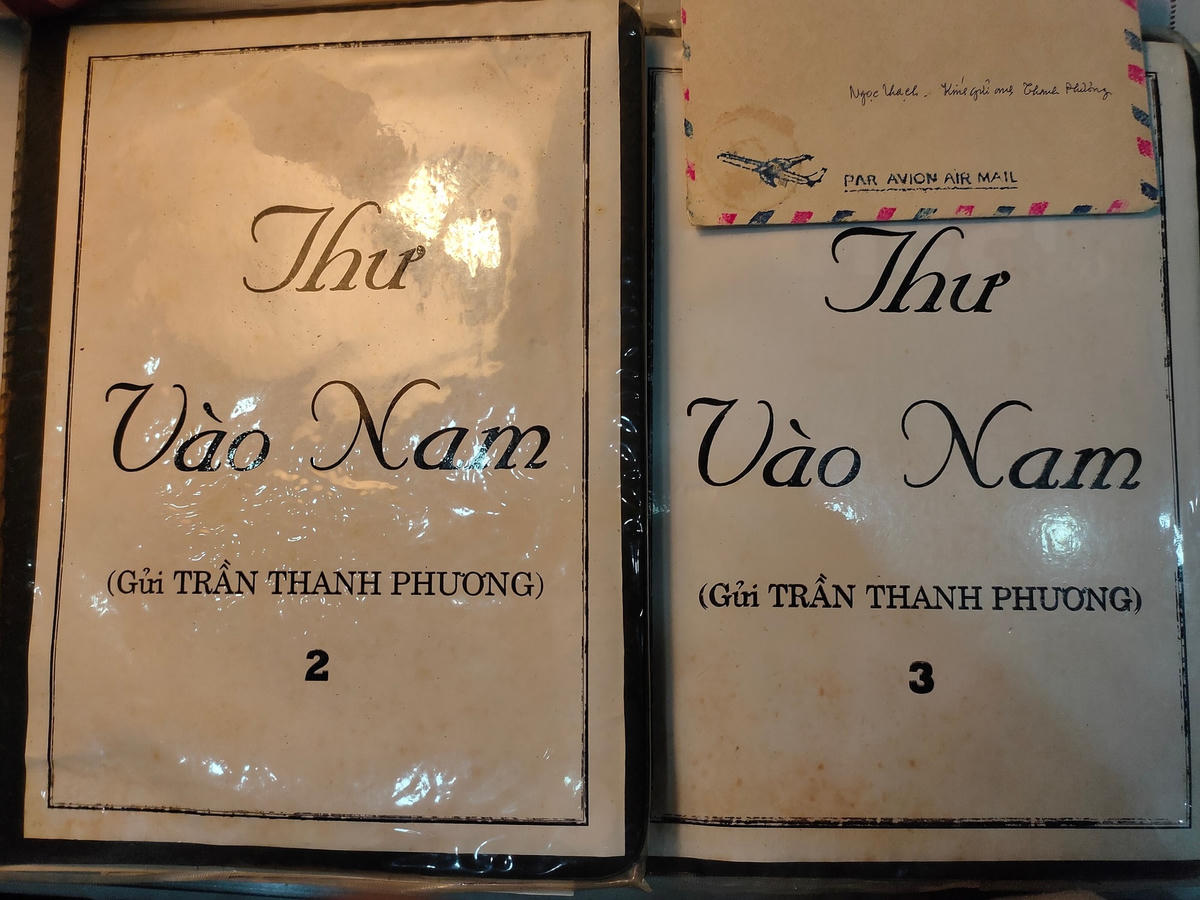 Bộ sưu tập “Thư vào Nam” của nhà báo Trần Thanh Phương.