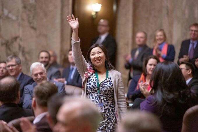 Dân biểu Thái Mỹ Linh của bang Washington. Ảnh: Washington House Democrats.
