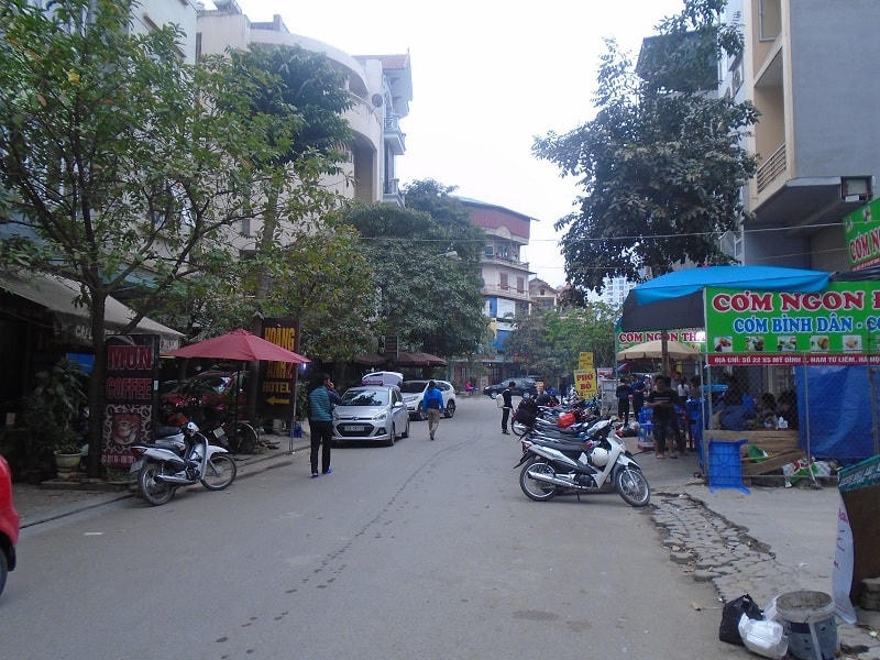 Khu X4 phường Mai Dịch, quận Cầu Giấy, Hà Nội.