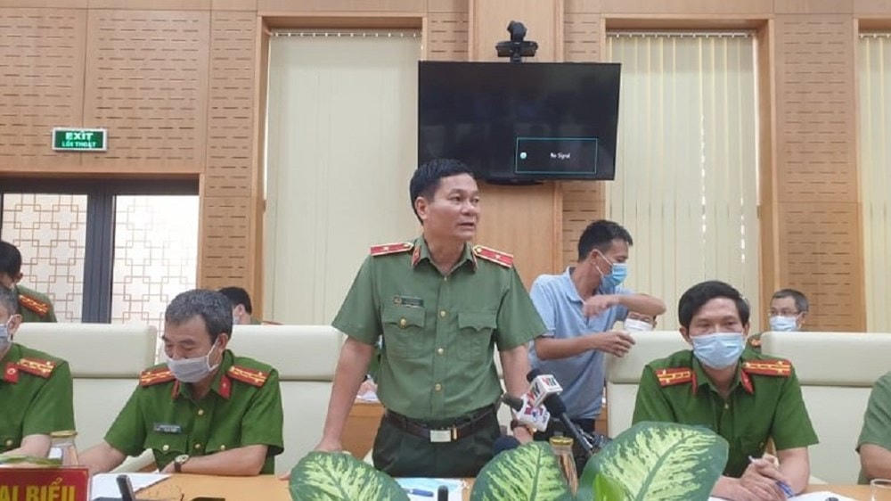 Thiếu tướng Lê Minh Mạnh. Nguồn: thanhnien.vn.