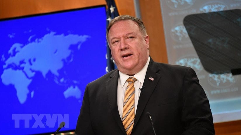 Ngoại trưởng Mỹ Mike Pompeo. (Ảnh: AFP/TTXVN).