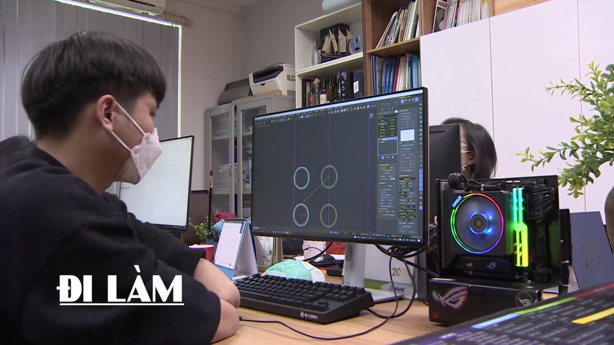 Phúc thiết kế đồ hoạ.