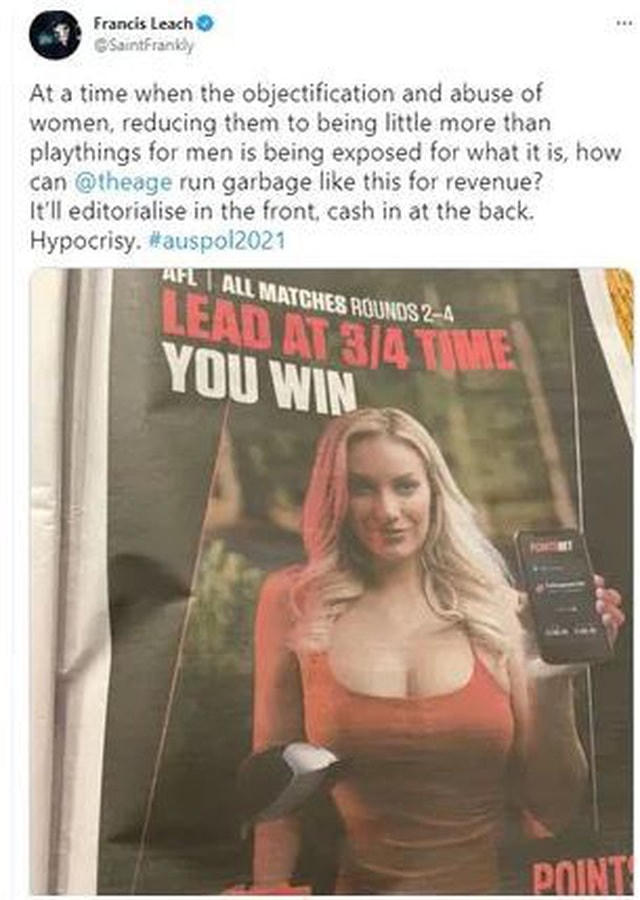 Paige Spiranac vô cùng bức xúc trước những phát ngôn của Francis Leach.
