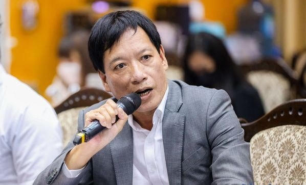 Ông Vũ Mạnh Tiến, Thành viên HĐTV Công ty Chứng khoán Everest đưa ra ý kiến thạm luận "thị trường chứng khoán khá lạc quan"