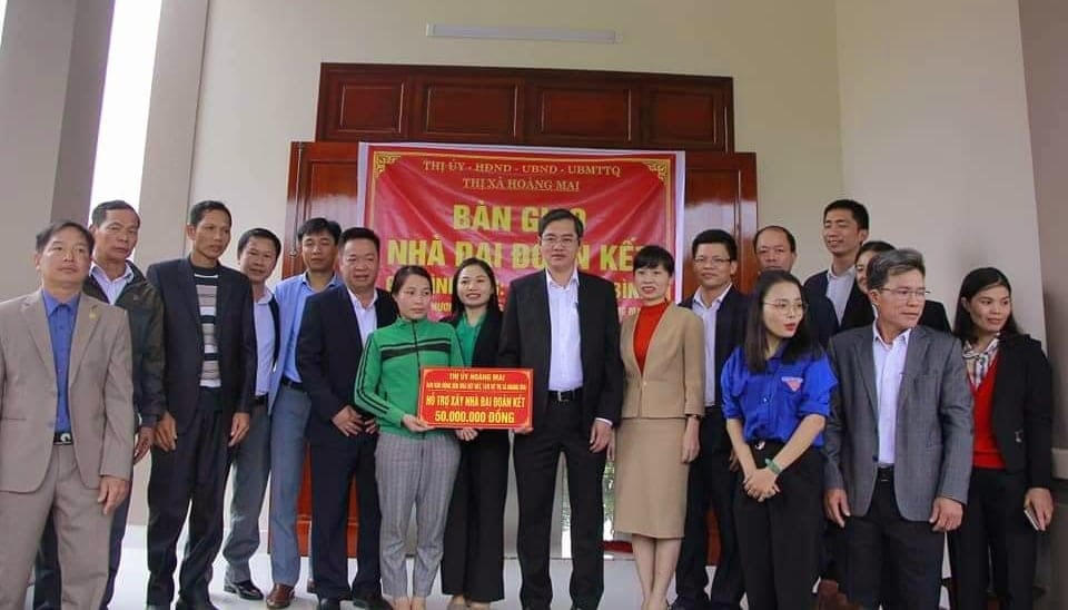 Chương trình xây dựng 1.200 nhà Đại Đoàn kết đã được MTTQ các cấp tỉnh Nghệ An huy động được hơn 108 tỷ đồng