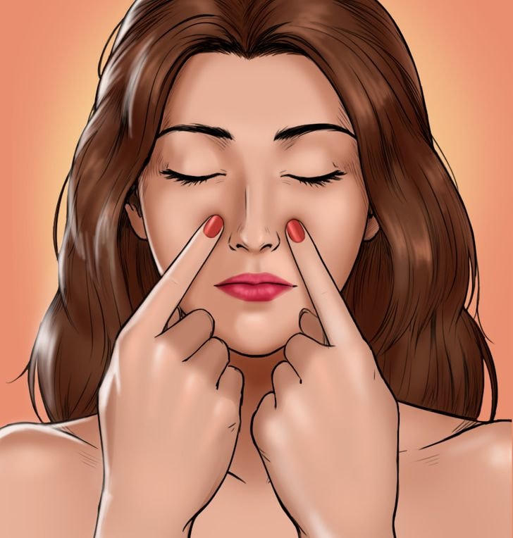 8 kỹ thuật xoa bóp để tránh đau đầu