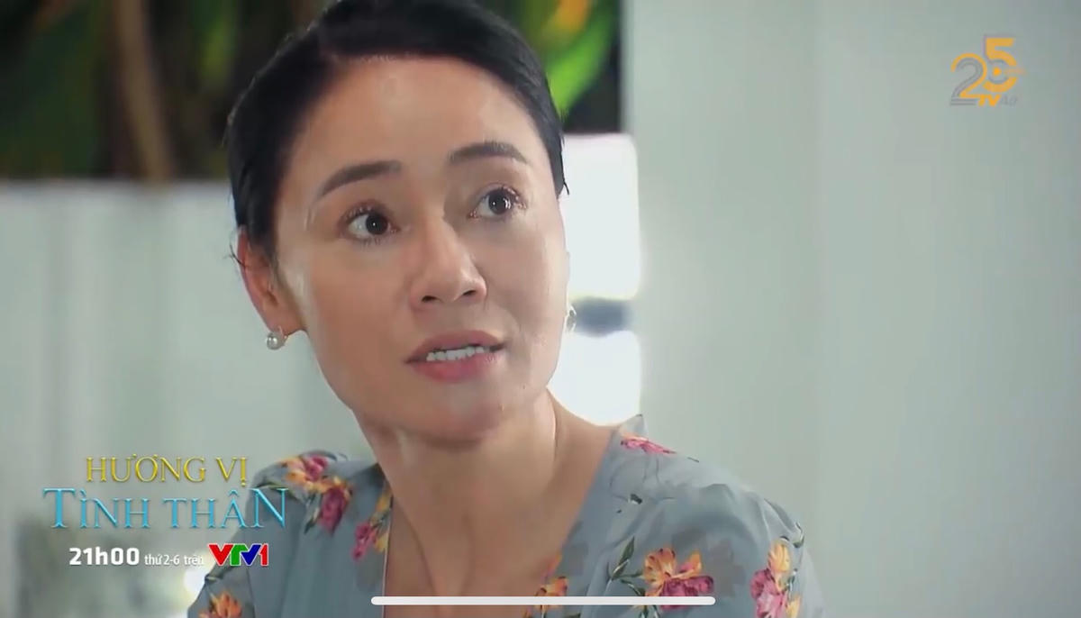 Bà Xuân dằn mặt ông Khang sau đám cưới của Long và Nam. Ảnh: CMH