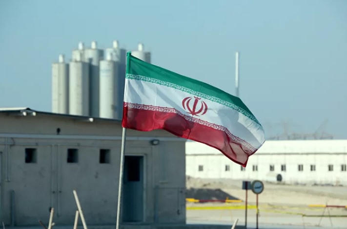 Nhà máy điện hạt nhân Bushehr của Iran ngày 10/11/2019, khi khởi công lò phản ứng hạt nhân thứ hai tại cơ sở này. Bushehr là nhà máy điện hạt nhân duy nhất của Iran và hiện đang chạy bằng nhiên liệu nhập khẩu từ Nga được Cơ quan Năng lượng Nguyên tử Quốc tế của LHQ giám sát chặt chẽ. Ảnh: AFP.