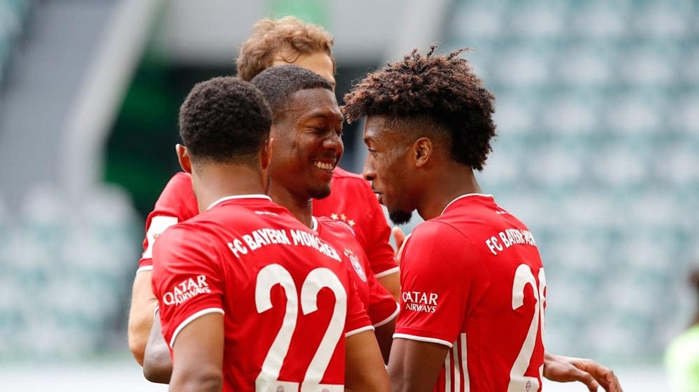 Niềm vui của Hùm xám sau khi sớm phá vỡ thế cân bằng. (Nguồn: FcBayern).