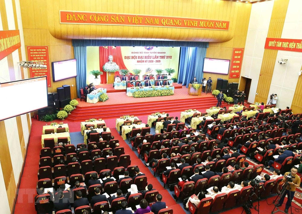 Quang cảnh khai mạc Đại hội. (Ảnh: Phương Hoa/TTXVN).