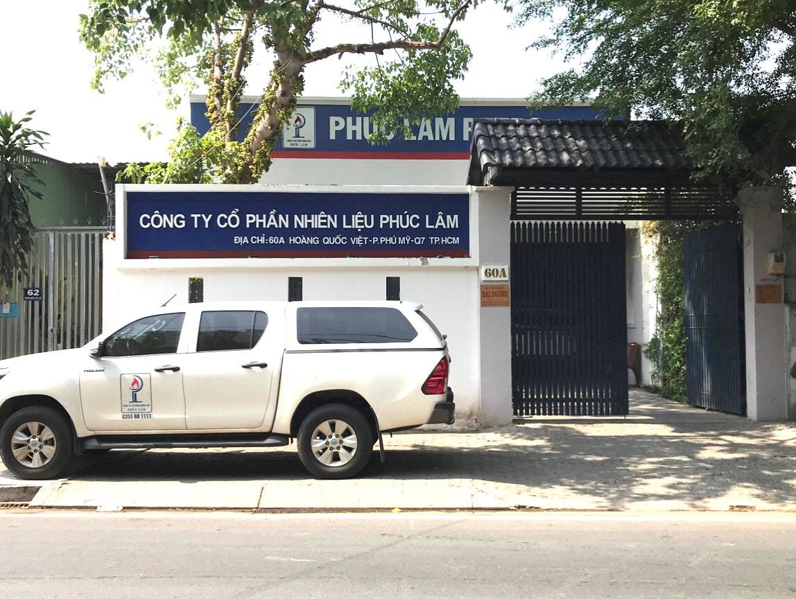 Trụ sở Công ty CP nhiên liệu Phúc Lâm