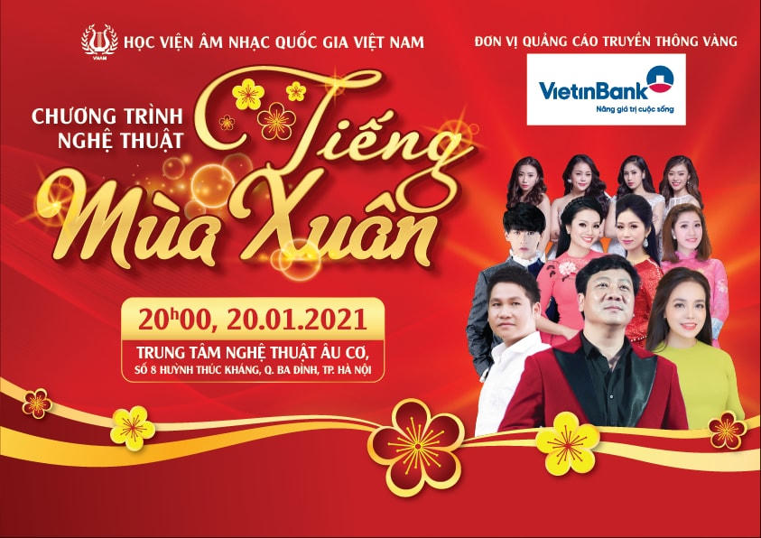 Rộn ràng chờ đón chương trình nghệ thuật “Tiếng mùa Xuân”