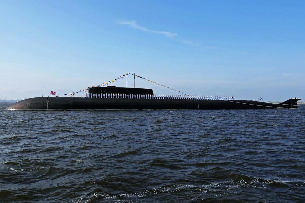Tàu ngầm hạt nhân đa năng Belgorod (Ảnh: TASS).