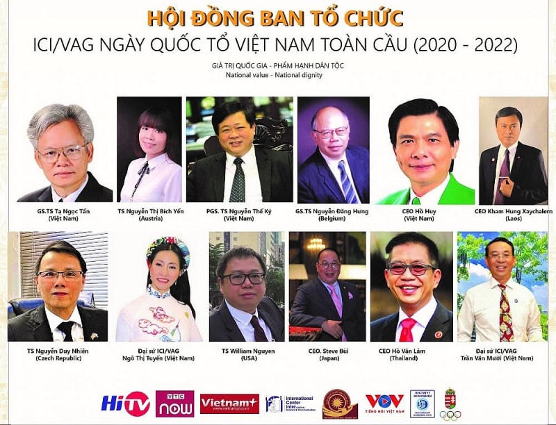 Hội nghị có phiên Tham vấn chuẩn bị Ngày Quốc Tổ Việt Nam toàn cầu 2021. Nguồn: BTC.