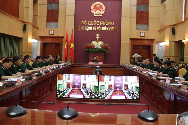 Toàn cảnh buổi làm việc. Ảnh: 