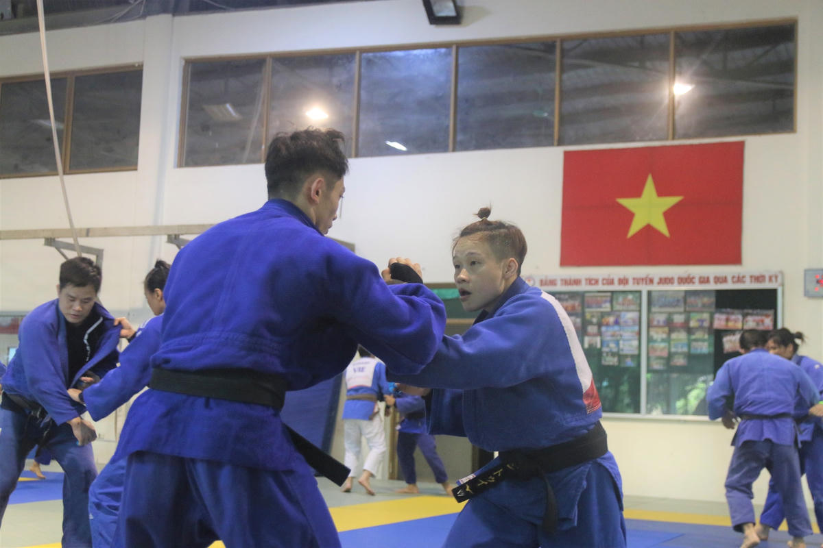 Nguyễn Thị Thanh Thủy là một trong những cái tên sáng giá hiện nay của tuyển Judo Việt Nam. Nữ võ sĩ từng giành tấm vé tham dự Olympic Tokyo ở hạng cân 52 kg.