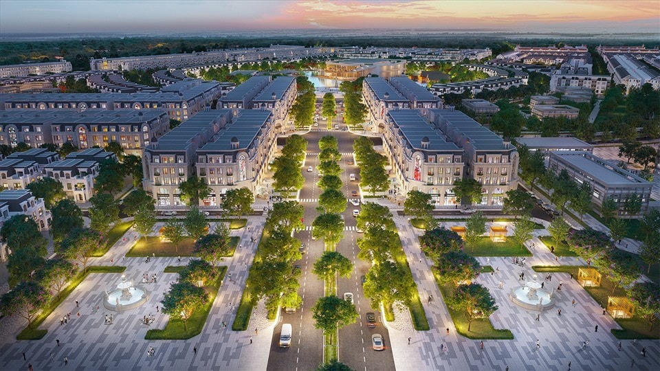 Khu phố thương mại sầm uất bậc nhất tại Hinode Royal Park.
