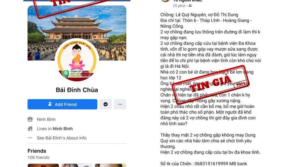 'Vẽ' hoàn cảnh khó khăn để kêu gọi từ thiện nhằm chiếm đoạt tài sản 