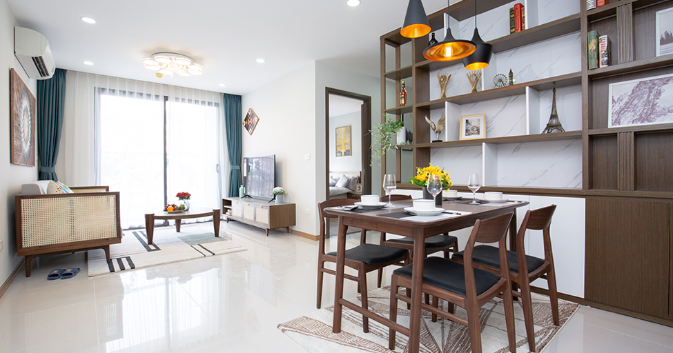 Căn hộ mẫu tiện nghi, hiện đại tại Rose Town chinh phục khách hàng.