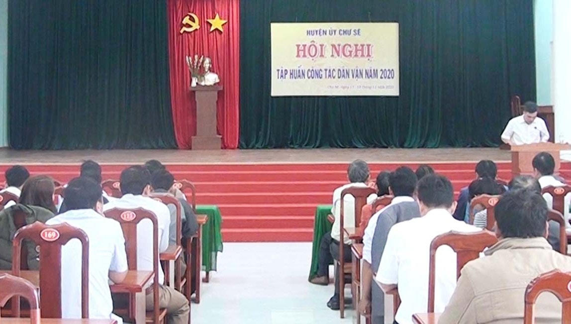 Quang cảnh lớp tập huấn.