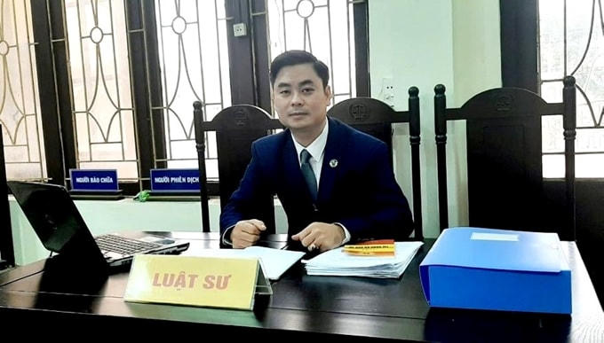 Luật sư Khương Tân Phương.