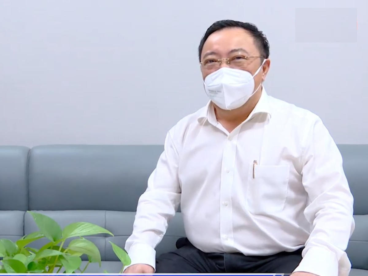 Giám đốc Sở Y tế tỉnh Đồng Nai Phan Huy Anh Vũ.